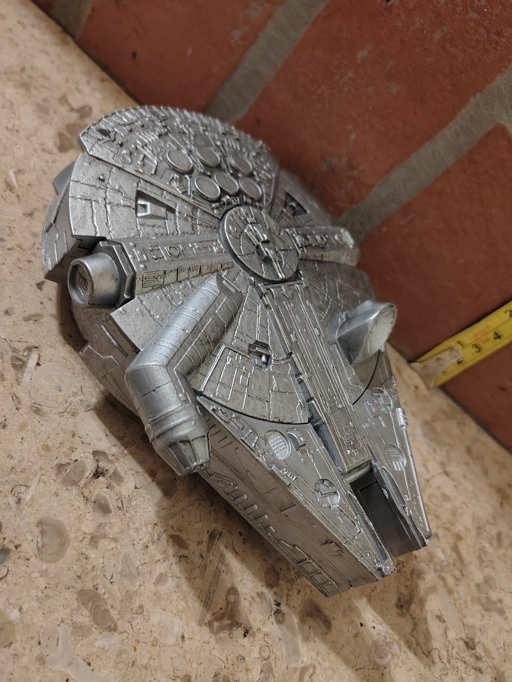 Vintage 1998 StarWars Millennium Falcon Watch Case StorageBox Hope Ind Blueprint